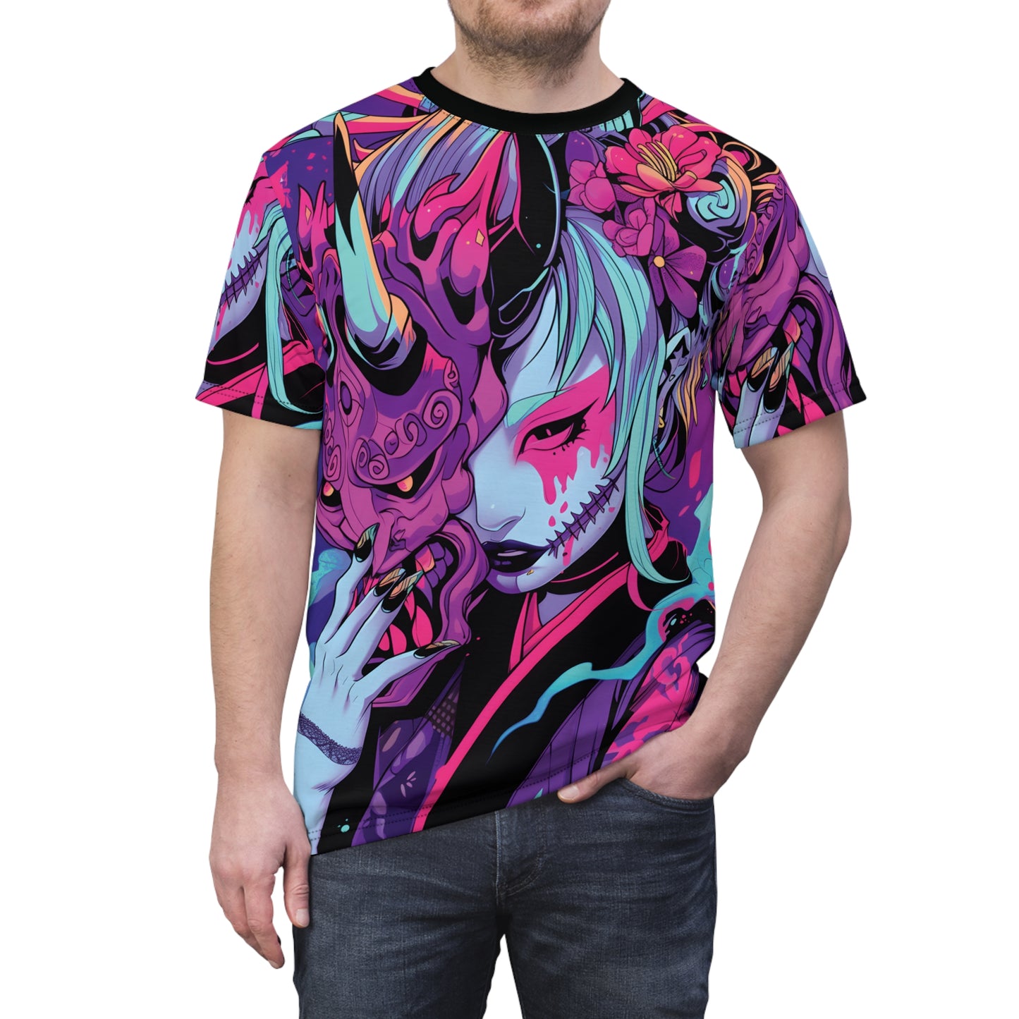 UNMASKED | UNISEX AOP T-SHIRT