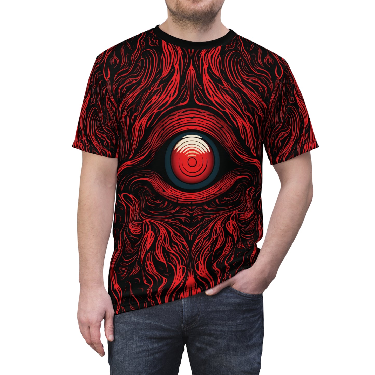 RED EYE | UNISEX AOP T-SHIRT
