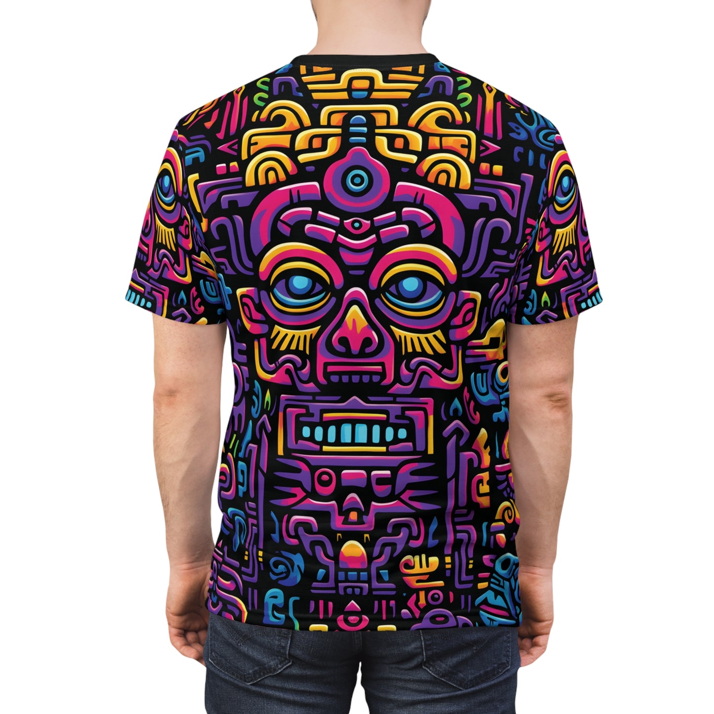NEON TEMPLE | UNISEX AOP T-SHIRT