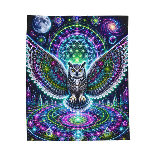 COSMIC WATCHER | VELVETEEN BLANKET
