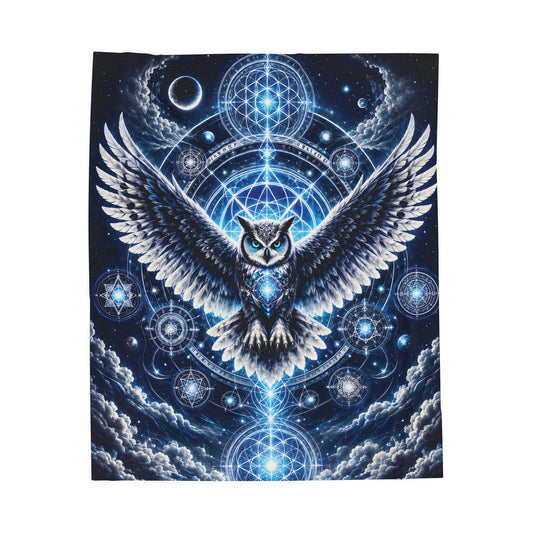 CELESTIAL WATCHER | VELVETEEN BLANKET