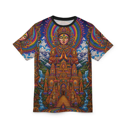 TEMPLE OF ENLIGHTENMENT | UNISEX AOP T-SHIRT