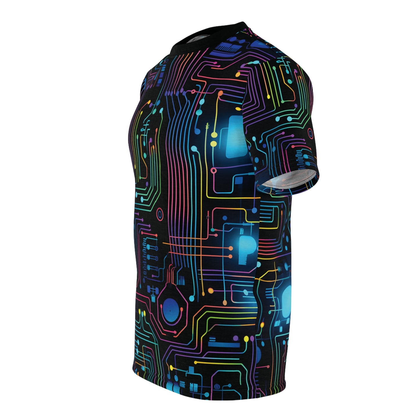 NEON MOTHERBOARD | UNISEX AOP T-SHIRT