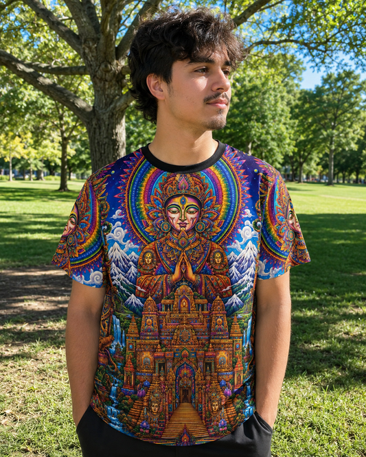 TEMPLE OF ENLIGHTENMIENT | UNISEX AOP T-SHIRT