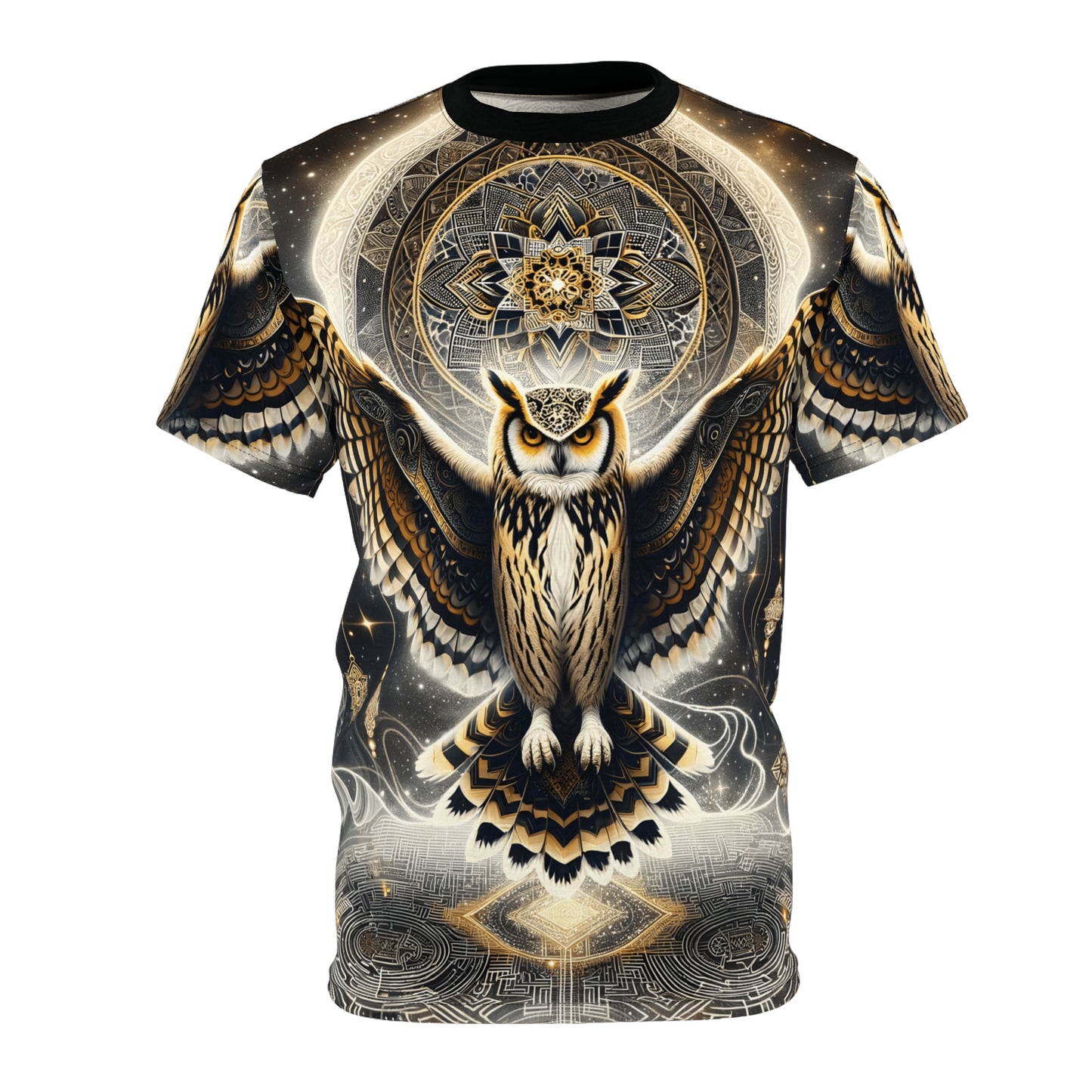 MYSTICAL OWL | UNISEX AOP T-SHIRT