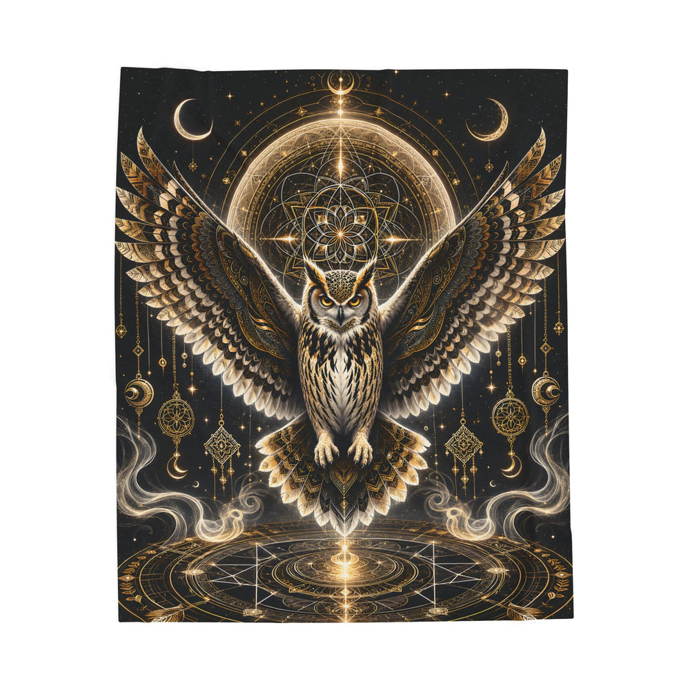 MYSTIC WATCHER | VELVETEEN BLANKET