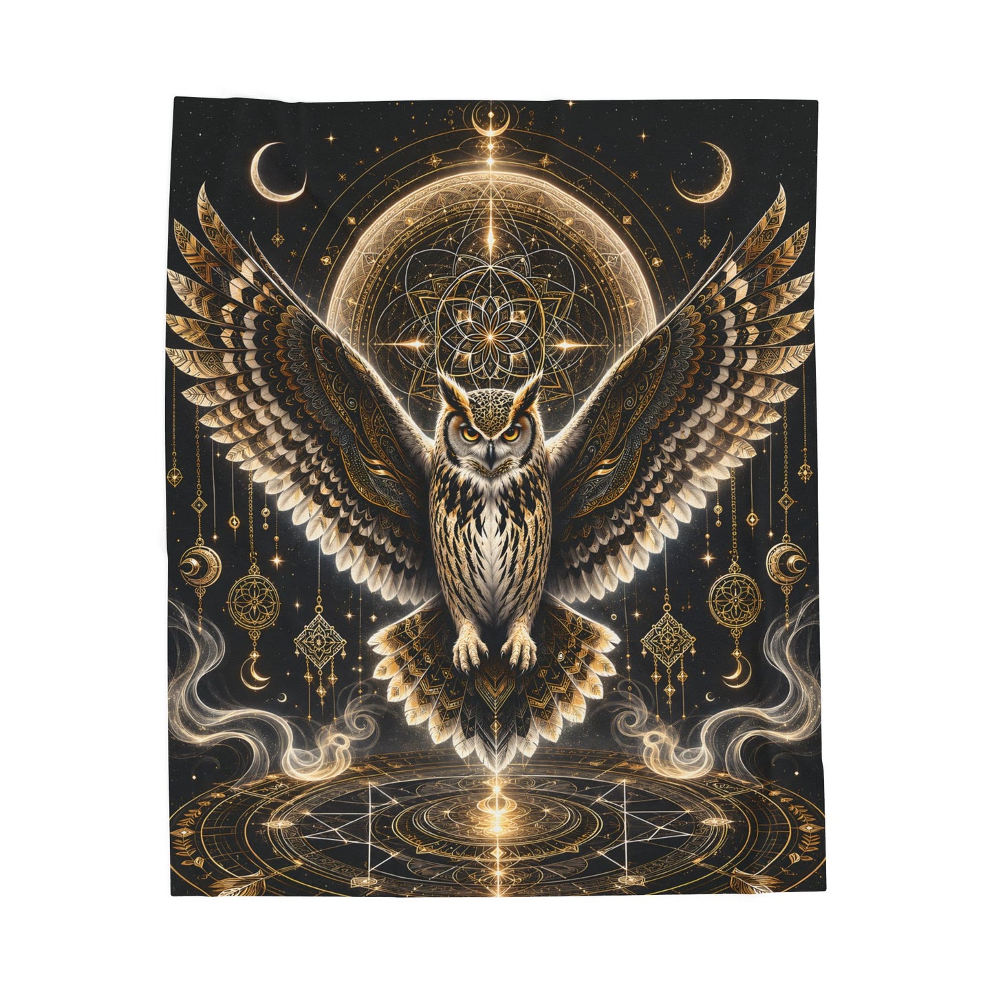 MYSTIC WATCHER | VELVETEEN BLANKET
