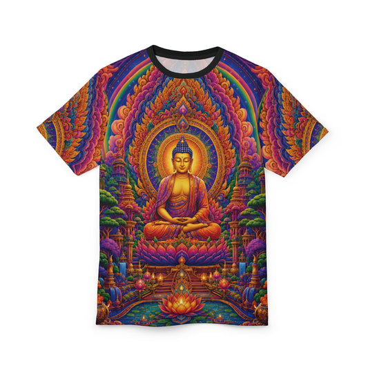 TEMPLE OF AWAKENING | UNISEX AOP T-SHIRT