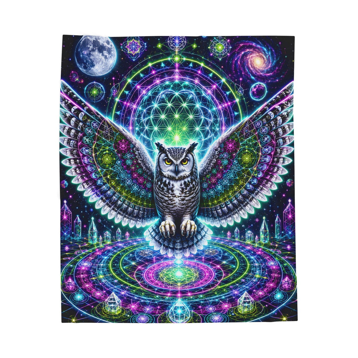 COSMIC WATCHER | VELVETEEN BLANKET