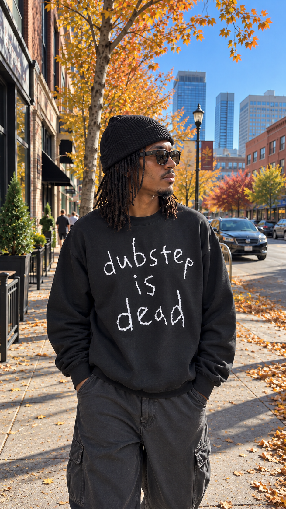 DUBSTEP IS DEAD | UNISEX SWEATER