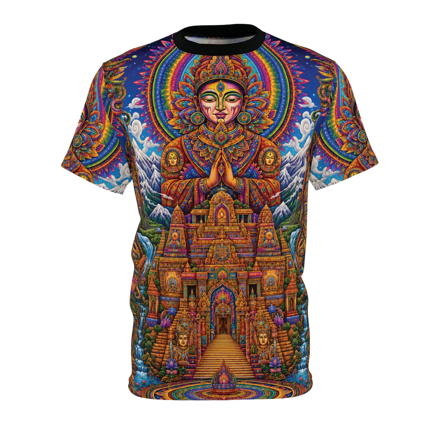 TEMPLE OF ENLIGHTENMIENT | UNISEX AOP T-SHIRT