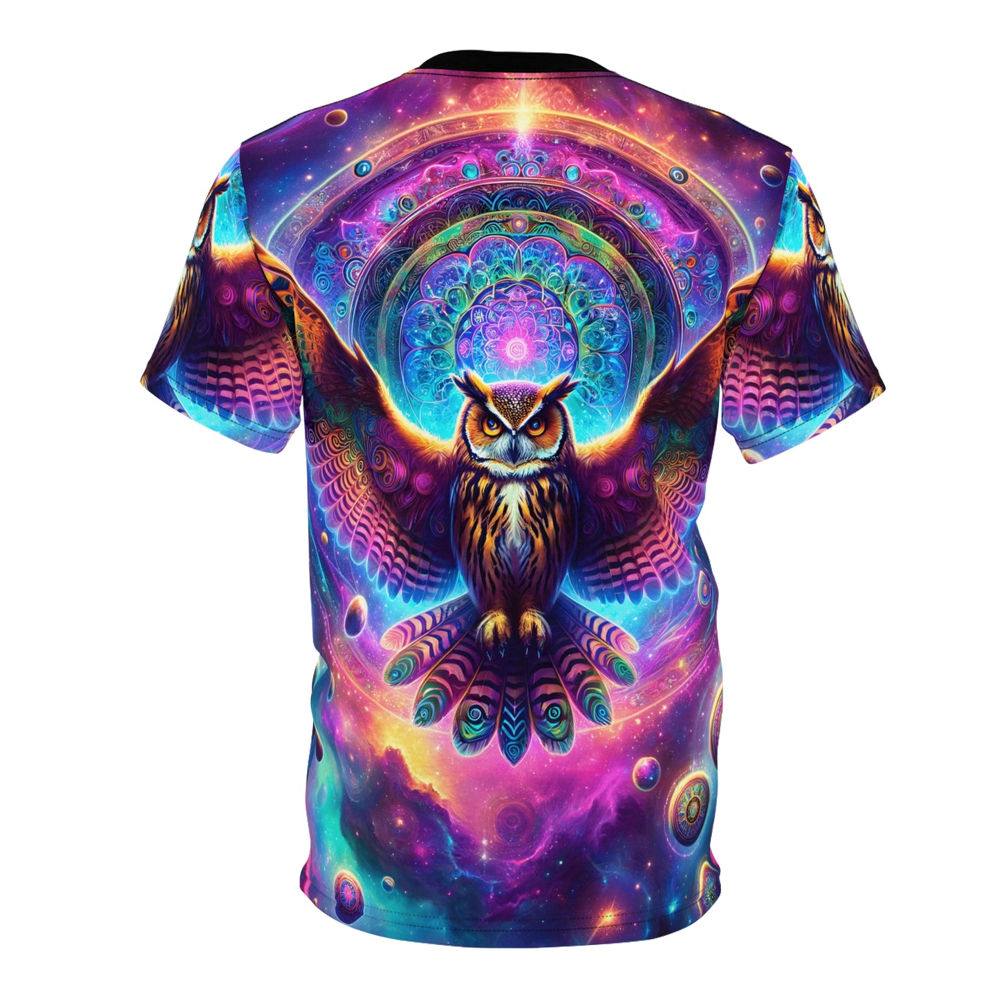 COSMIC OWL | UNISEX AOP T-SHIRT