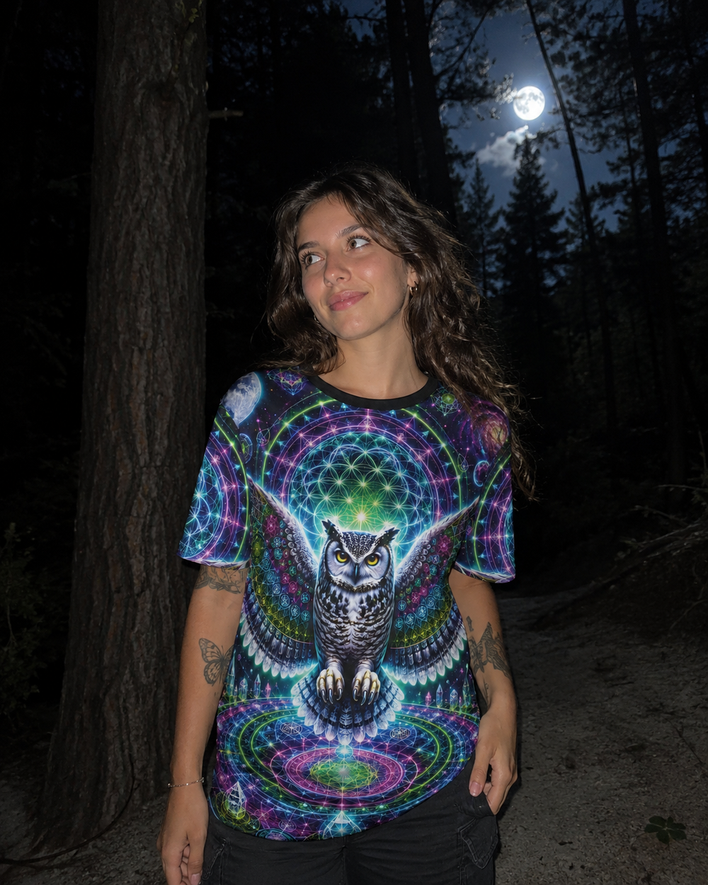 COSMIC WATCHER | UNISEX AOP T-SHIRT