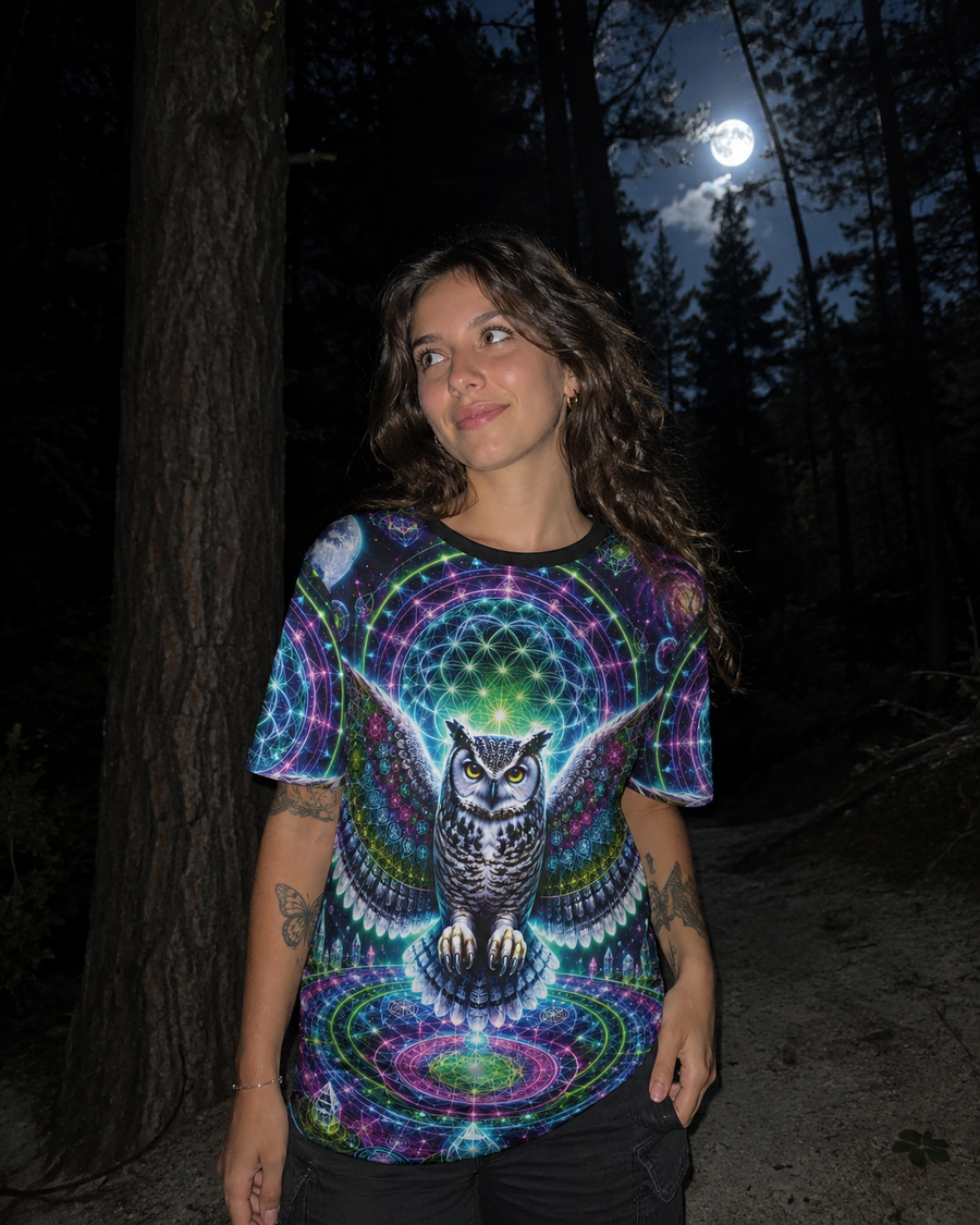 COSMIC WATCHER | UNISEX AOP T-SHIRT