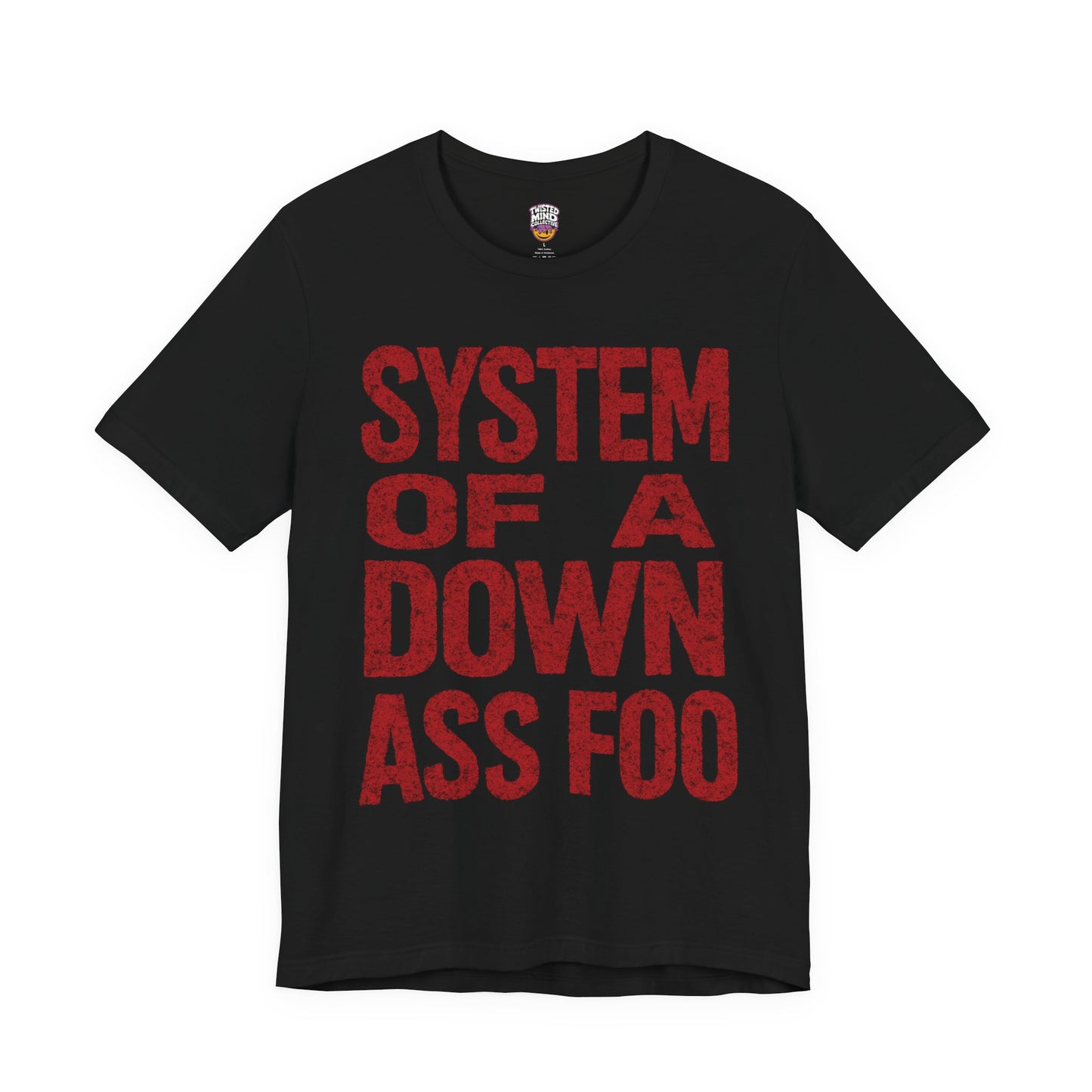 SYSTEM OF A DOWN ASS FOO | UNISEX HEAVY T-SHIRT