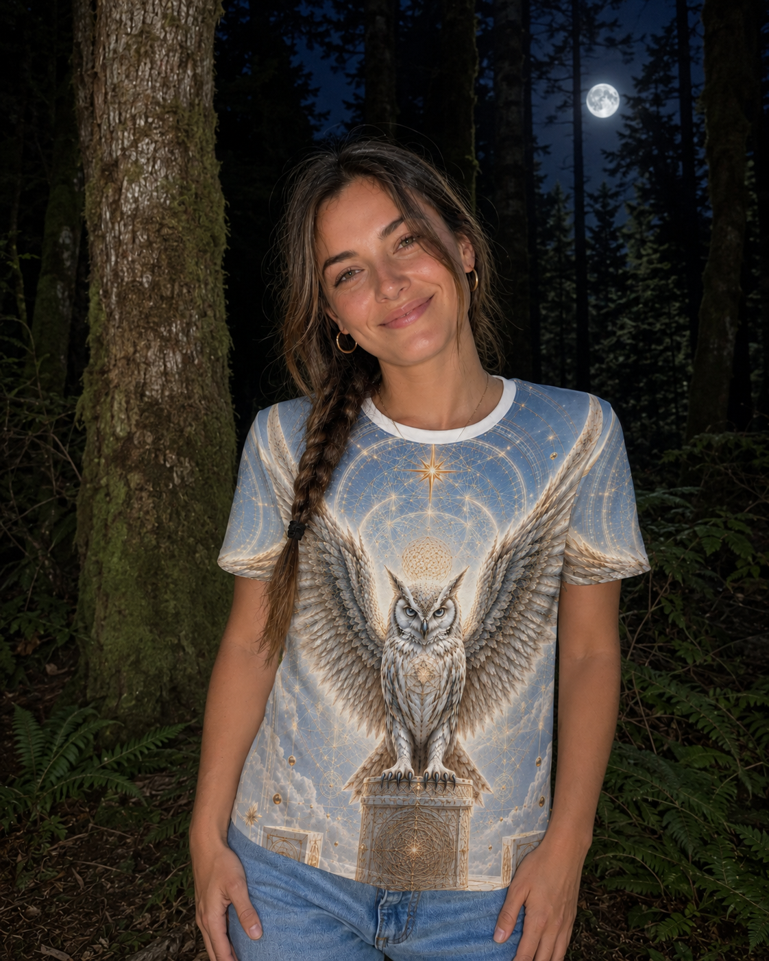 ANGELIC WATCHER | UNISEX AOP T-SHIRT